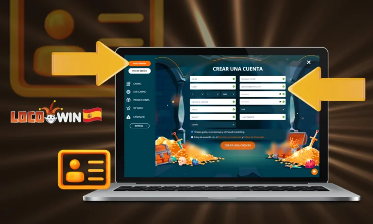 Regístrate en Locowin Casino