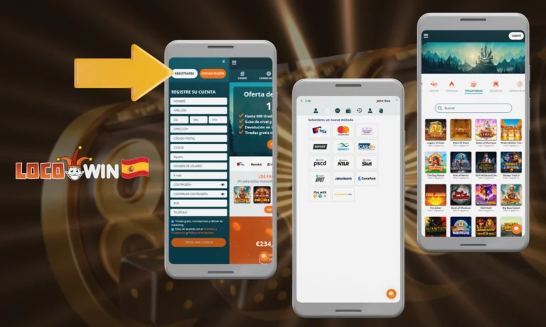 Instrucciones rápidas para conseguir tiradas gratis en Locowin