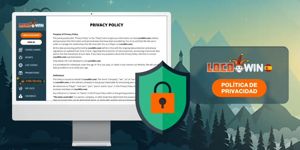 Política de privacidad de Locowin en España